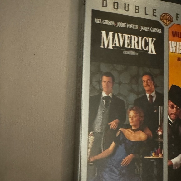 NEW!Double feature DVD westerns Maverick and Wild West James Garner Jodie Foster - Picture 5 of 8